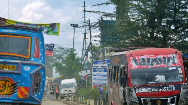 Buses in Nairobi, Kenya