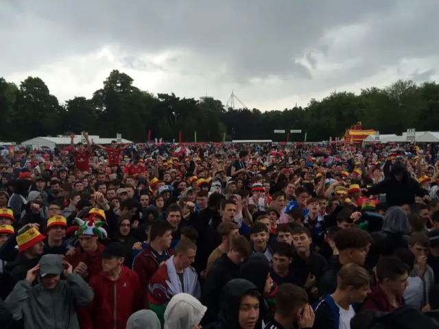 Cardiff fanzone