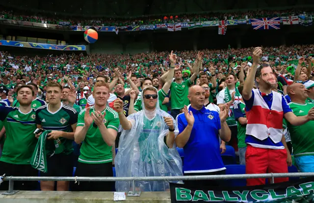 Northern Ireland fans