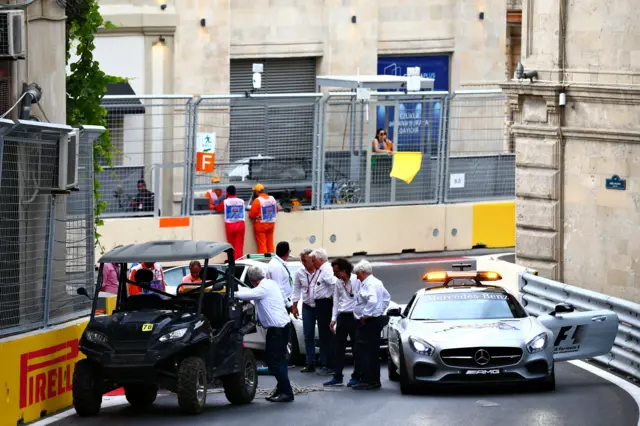 Charlie Whiting and Herbie Blash