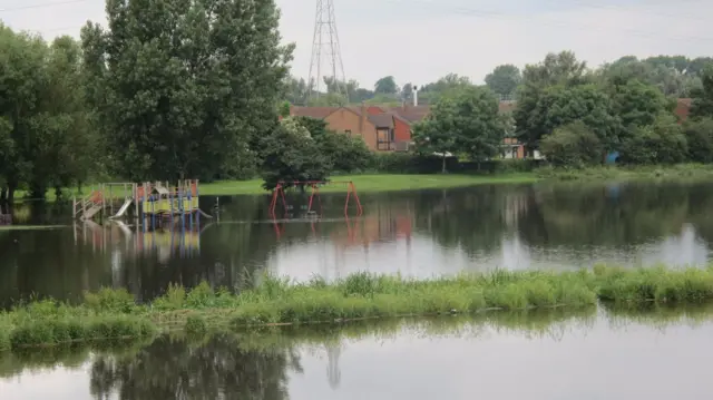 River Penkridge in Stafford