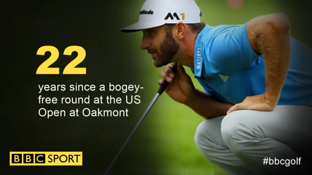 Dustin Johnson round one stat