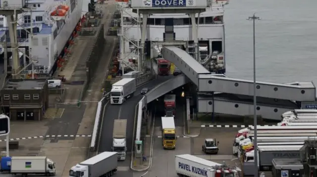 Dover ferry port