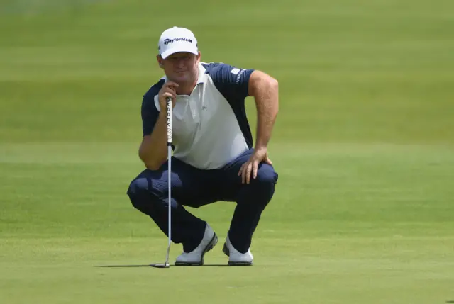 Jamie Donaldson in action