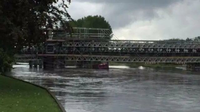 Ferry Bridge in Burton