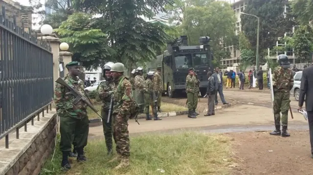 Security at the court