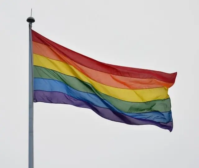 Rainbow pride flag