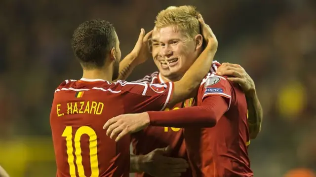 Hazard and De Bruyne