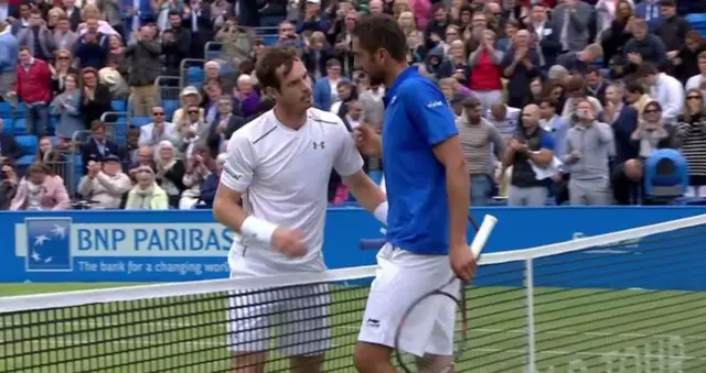 Andy Murray and Marin Cilic