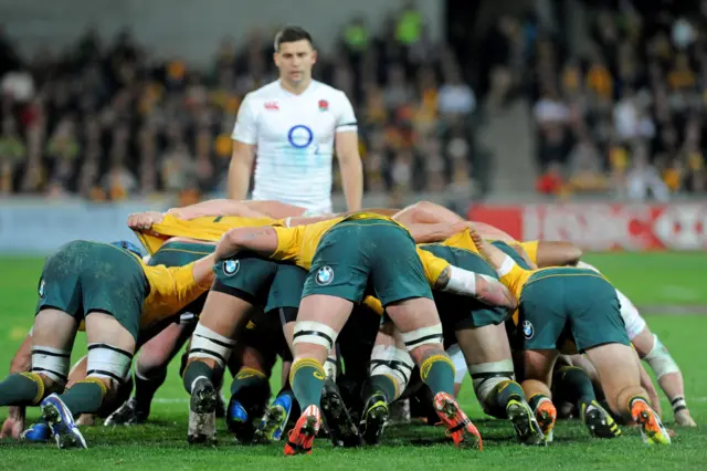 Australia scrum