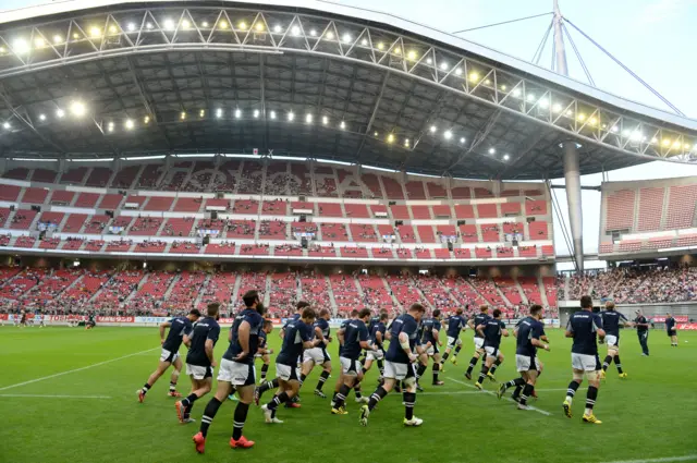 Scotland at the Toyota Stadium