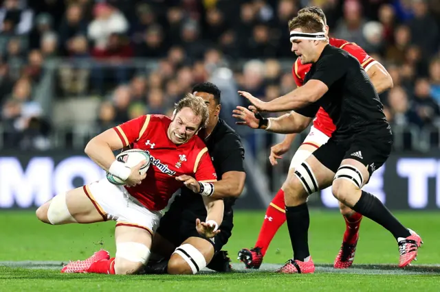 Alun Wyn Jones of Wales