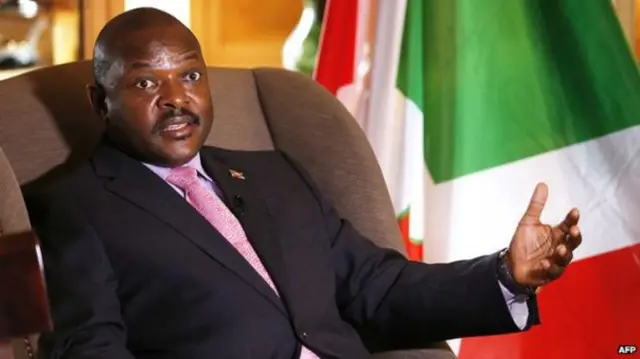 Burundi's President Nkurunziza