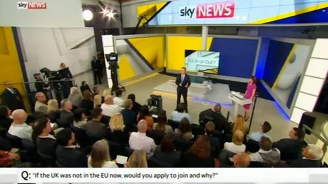 David Cameron on Sky News