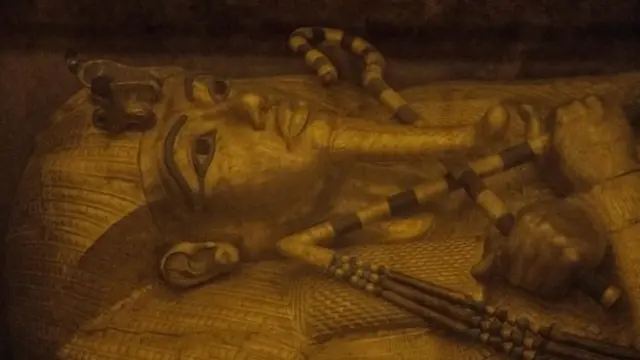 the mummy of Tutankhamun