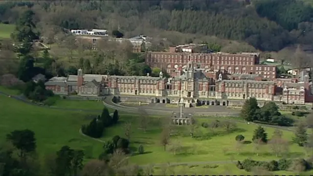 Britannia Royal Naval College in Dartmouth