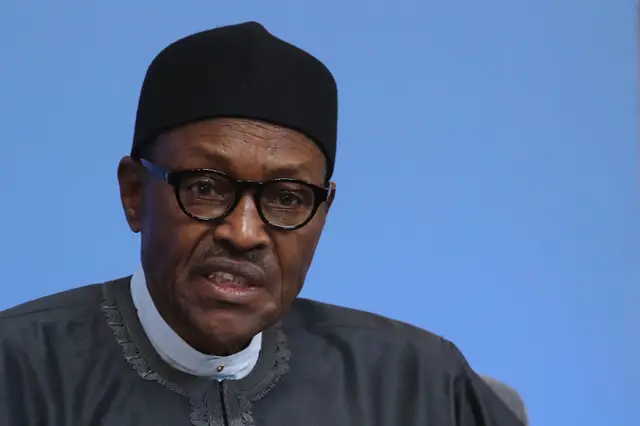 : Nigerian President Muhammadu Buhari