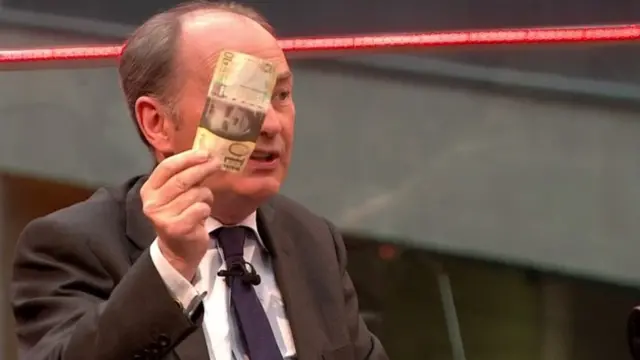 Michael Forsyth and a tenner