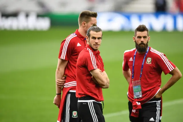 Wales players