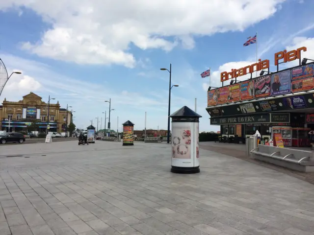 Britannia Pier on Great yarmouth's seafront