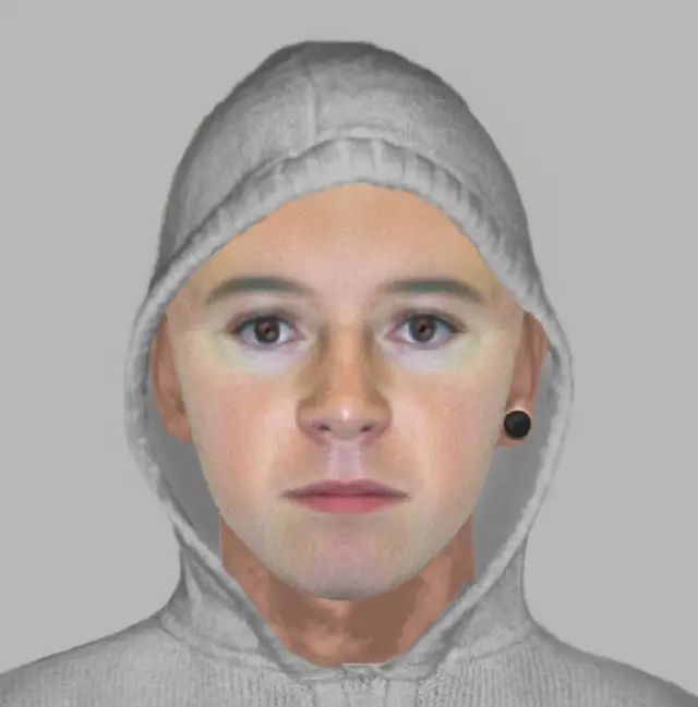 Efit of man wanted by police