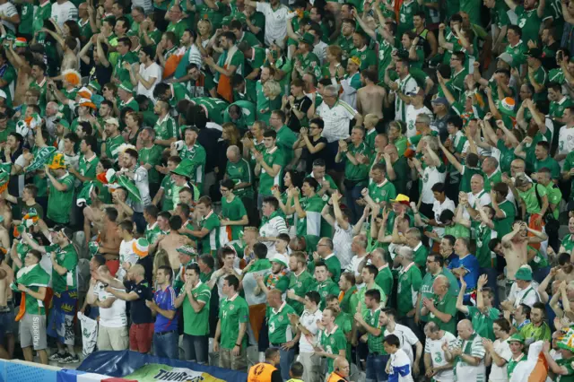 Republic of Ireland fans