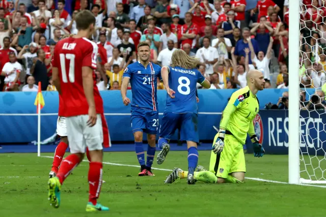 Iceland celebrate