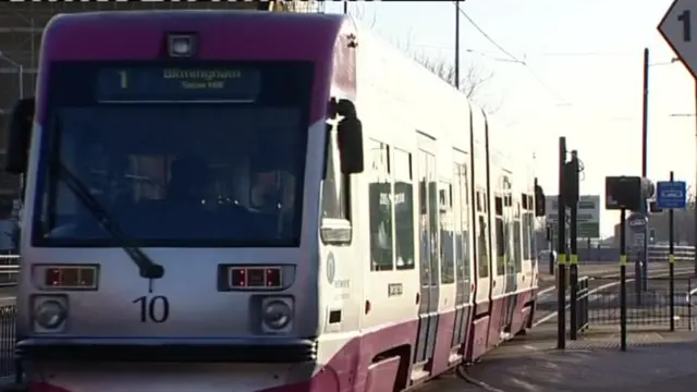 Midland Metro tram