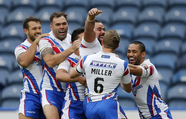 Wakefield celebrate