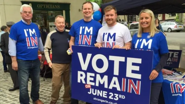 Remain voters in Witney