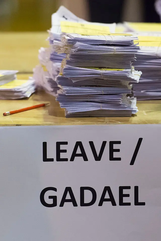 Leave ballot papers