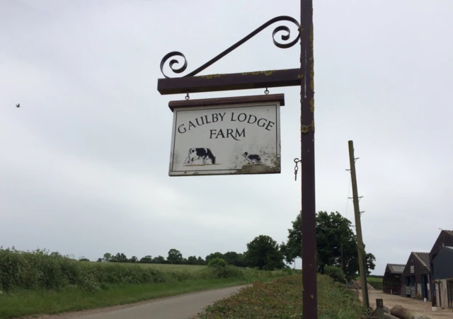 Farm sign