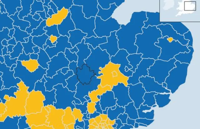 EU map of Eastern region