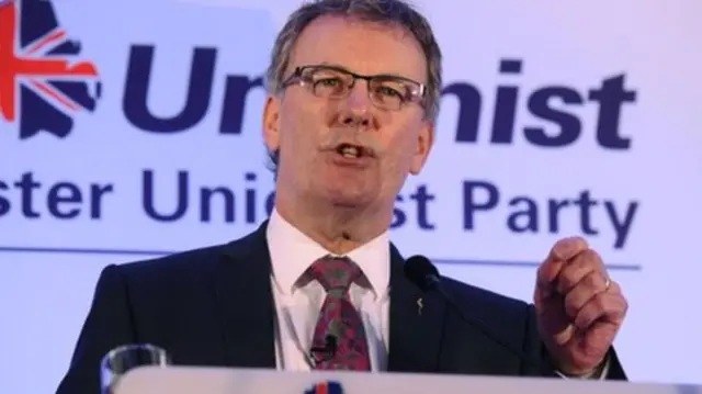 Ulster Unionist leader Mike Nesbitt