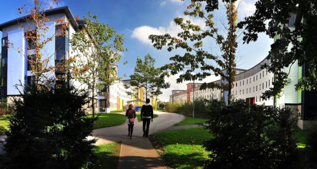 The University of East Anglia campus