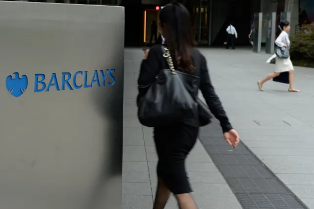 Barclays sign