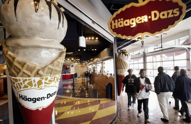 Haagen-Dazs shop