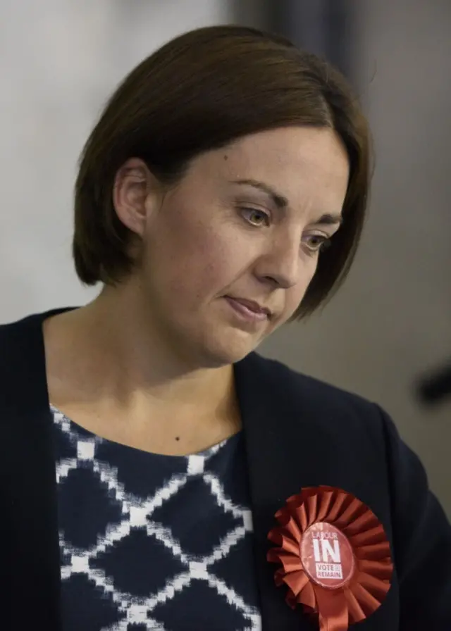 Kezia Dugdale.