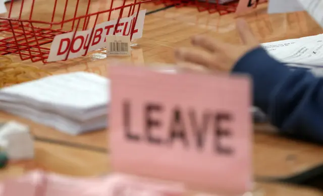 Staff count ballots