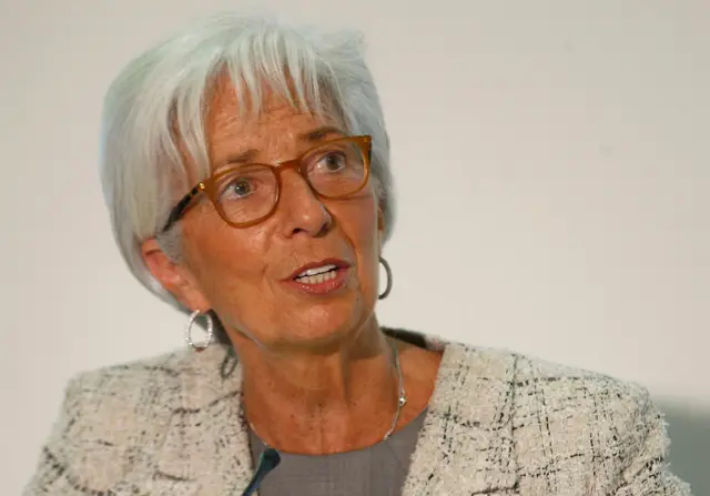 IMF managing director Christine Lagarde