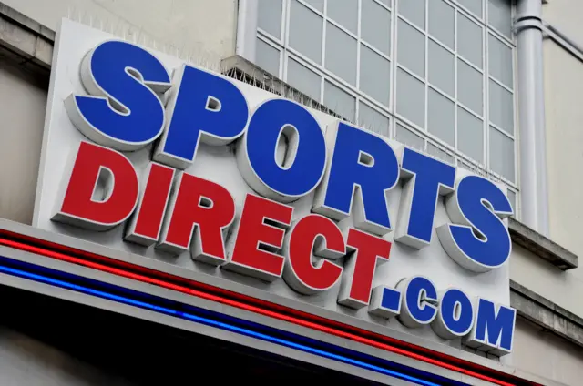 Sports Direct sign