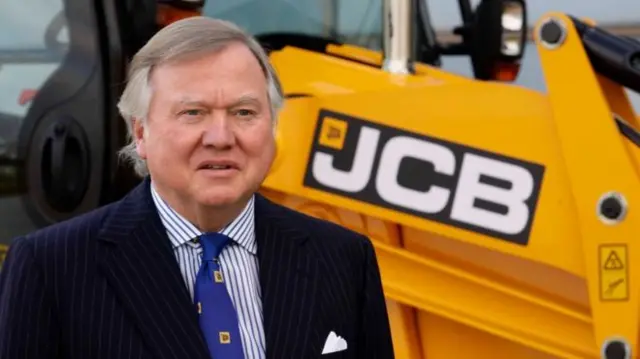 JCB chairman Lord Bamford