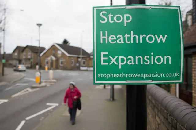 Stop Heathrow expansion sign