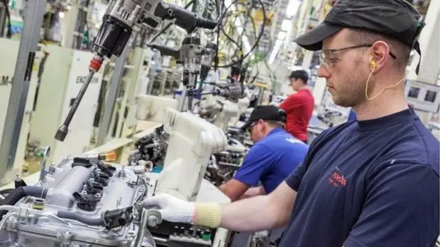 Toyota's Deeside factory and staff