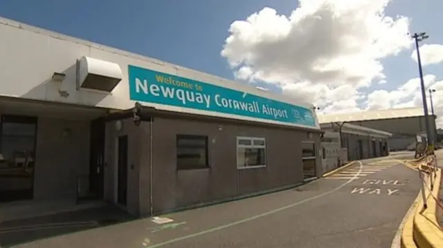 Newquay Cornwall airport