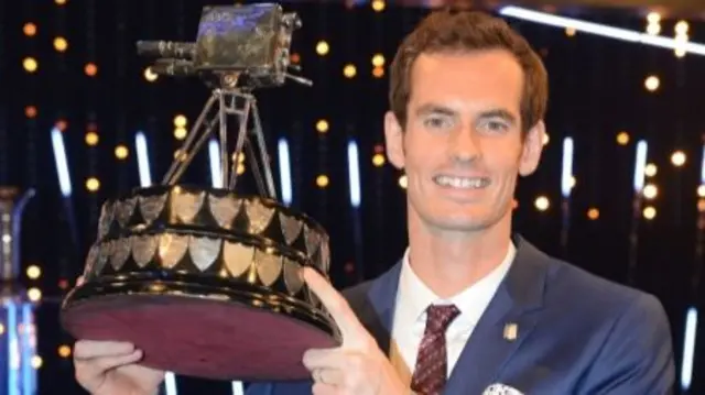 Andy Murray won the 2015 BBC Sports Personality of the Year award