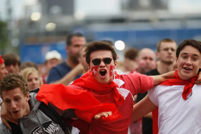 Swiss supporter