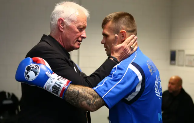 Barry Hearn and Martin Murray