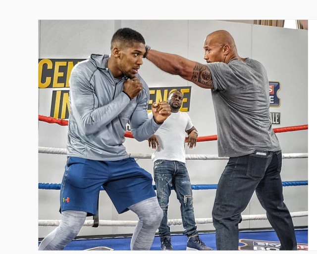 Dwayne 'The Rock' Johnson & Anthony Joshua