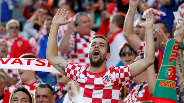 Croatia fans